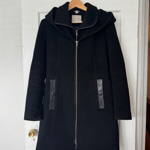 Soia & Kyo Black Wool Coat - Size S